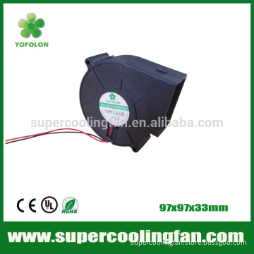 97x97x33mm 12V ADDA high flow dc blower cooling fan